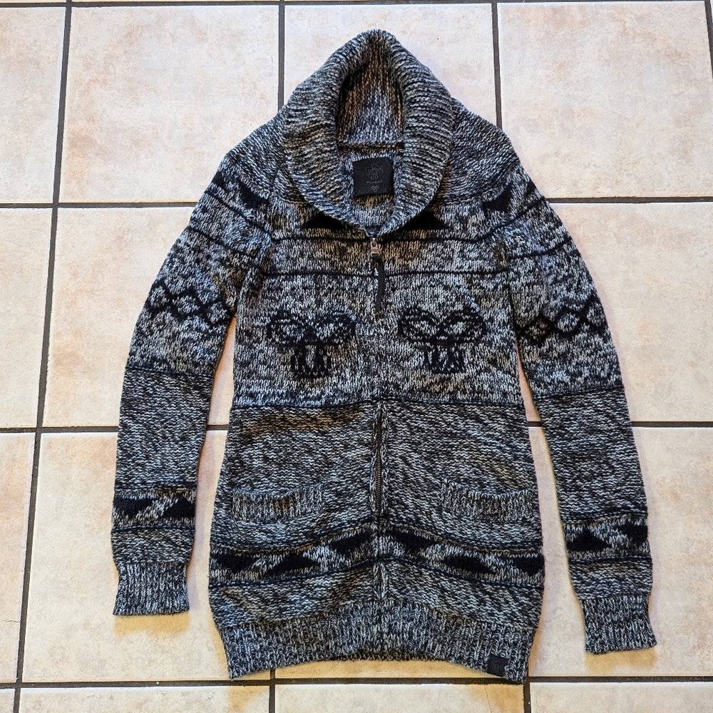 TNA 100% Wool Cardigan